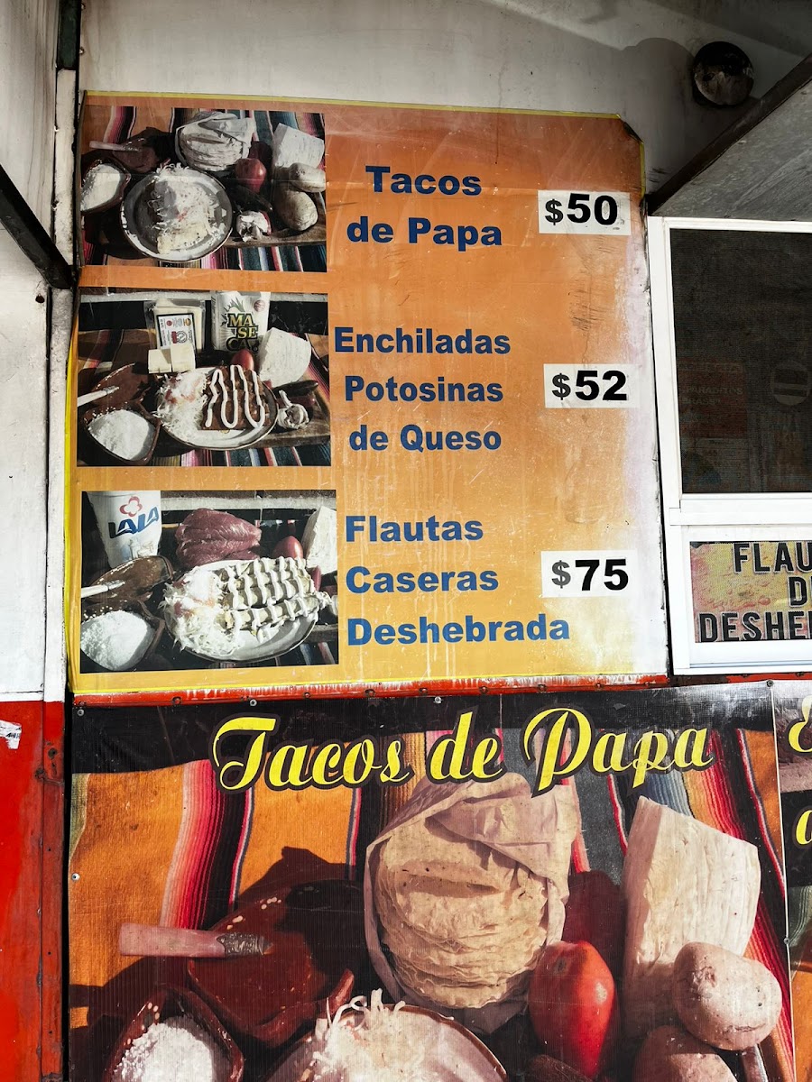 Los Paraditos BRASS Menu - Image 1