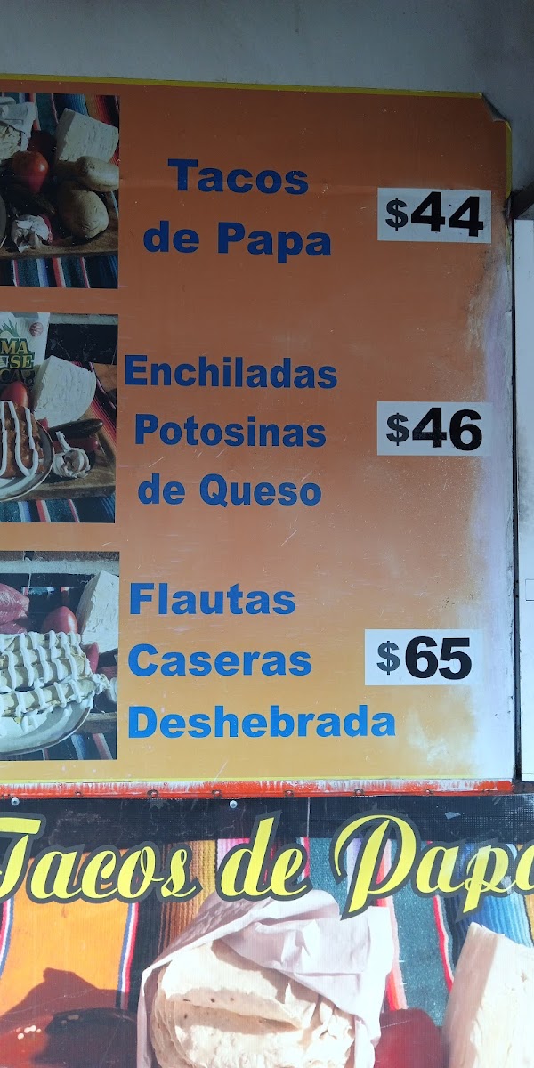 Los Paraditos BRASS Menu - Image 3